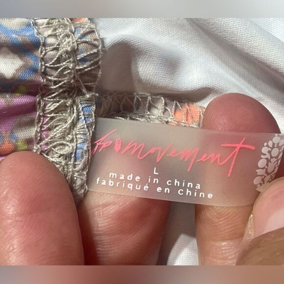 FP by Free People, shorts,Color: Confetti combined, size L - Picture 3 of 12